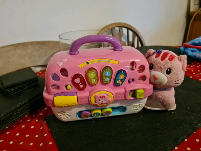 vtech cosy kitten carrier